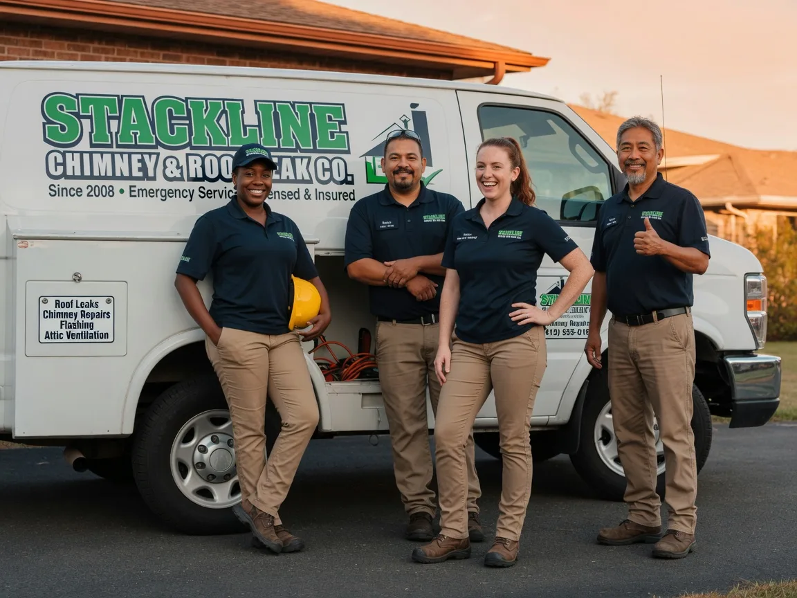Chimney flashing repair company in Billings, OK